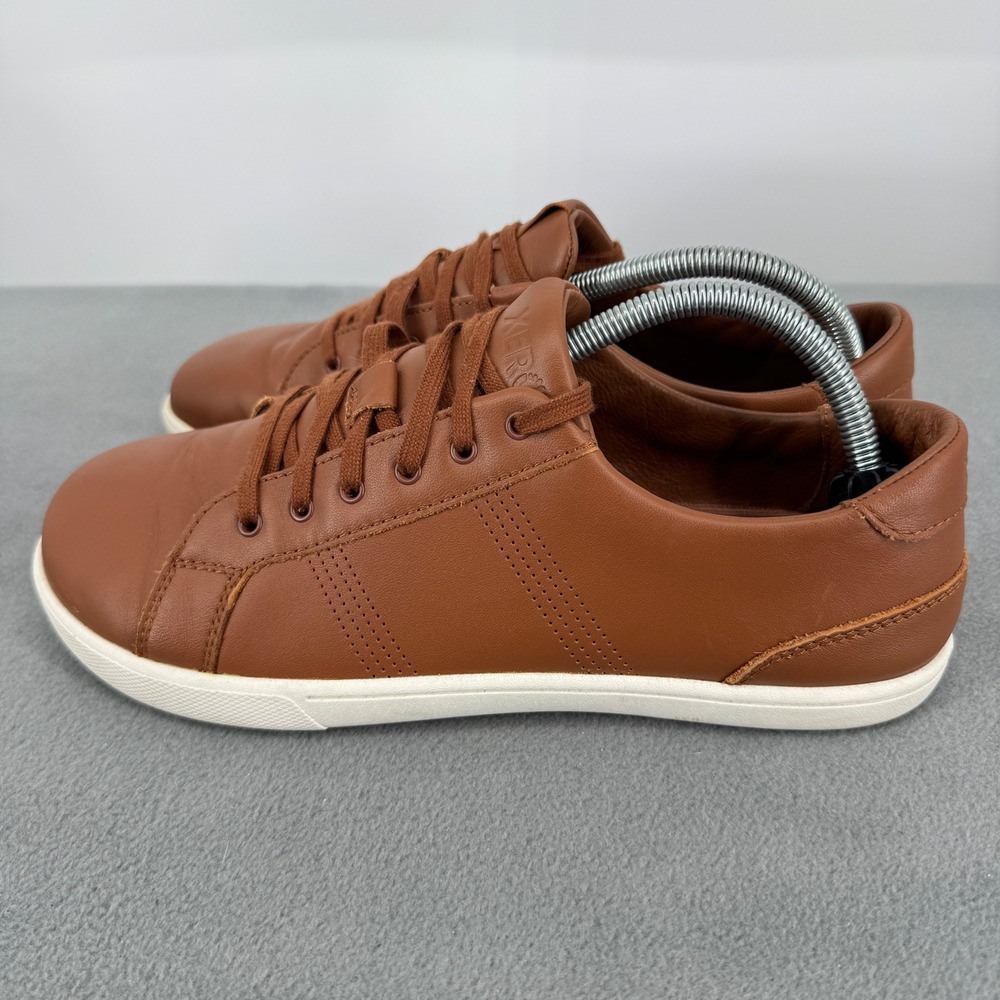 Xero Shoes Dillon Leather Womens 10 Brown Barefoot Sneakers CY06-12